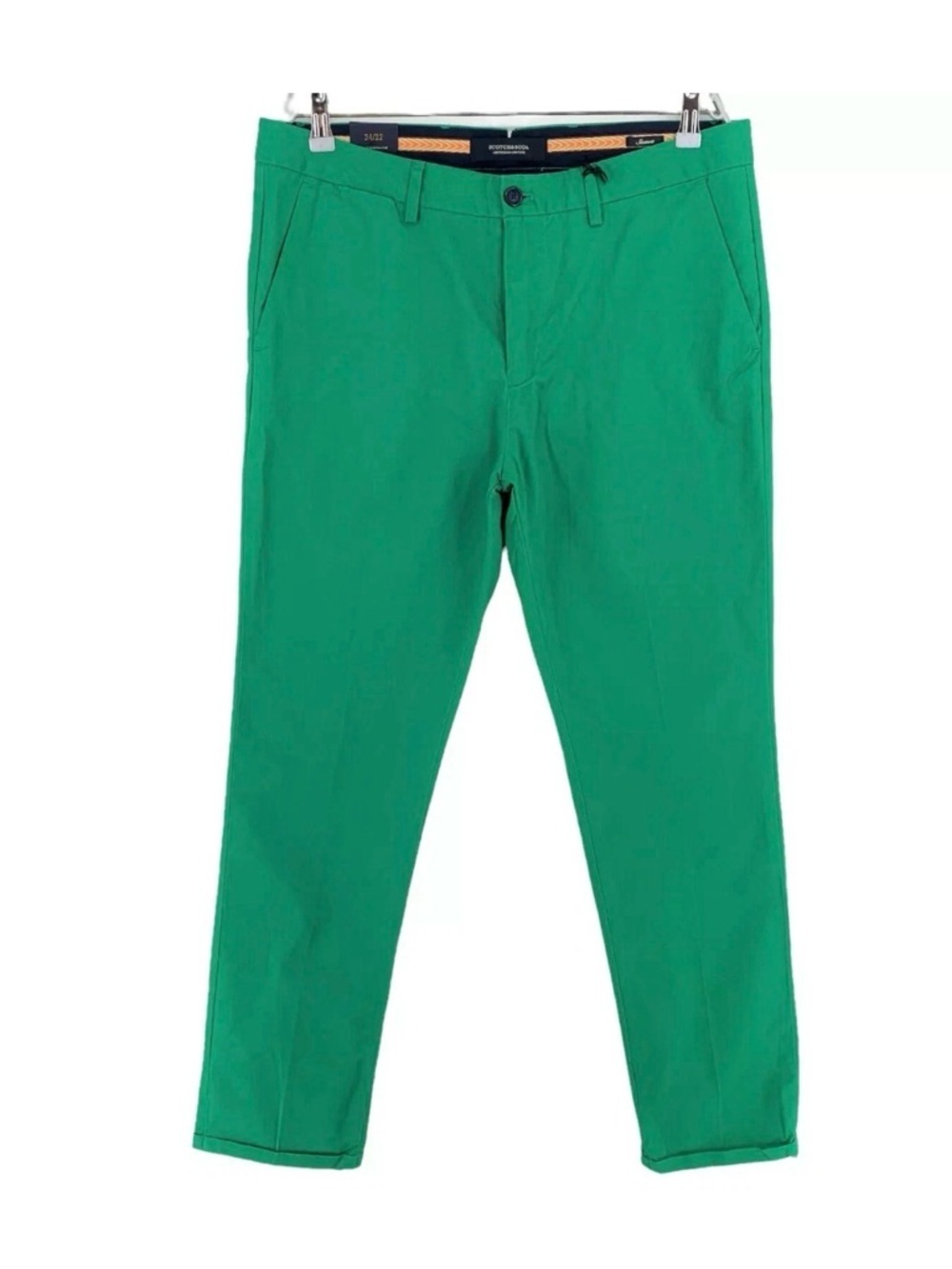 Scotch and soda Amsterdam Lowry Bright parakeet linen blend pants 31/32